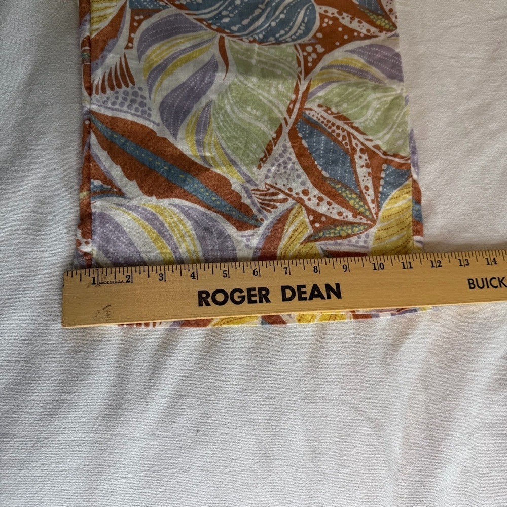 Coastal Wide Leg L 100% Linen Pants Beachy Boho Resort Euro Tropical Cali FL - Picture 13 of 14
